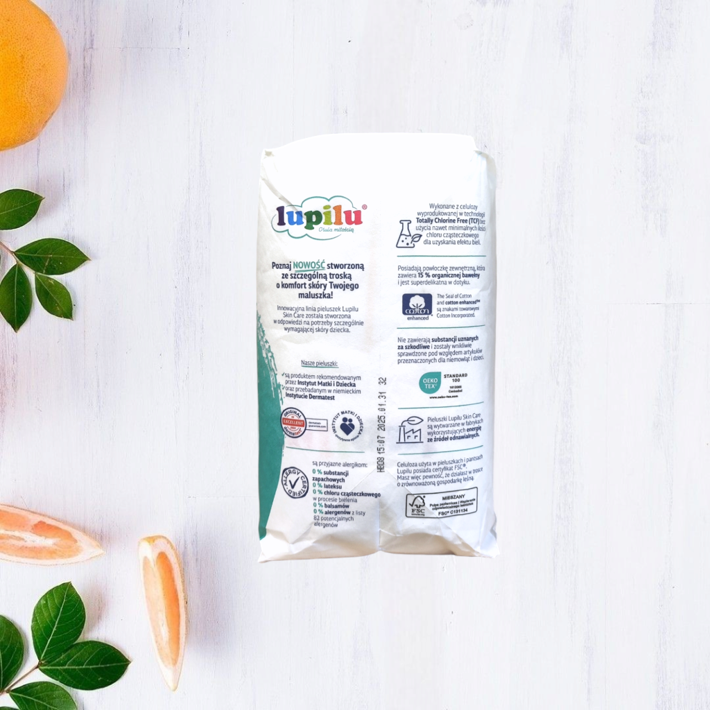 Підгузки Lupilu Skin Care 3 4-9 кг 40 шт. - фото 3 Підгузки Lupilu Skin Care 3 4-9 кг 40 шт. - фото 3