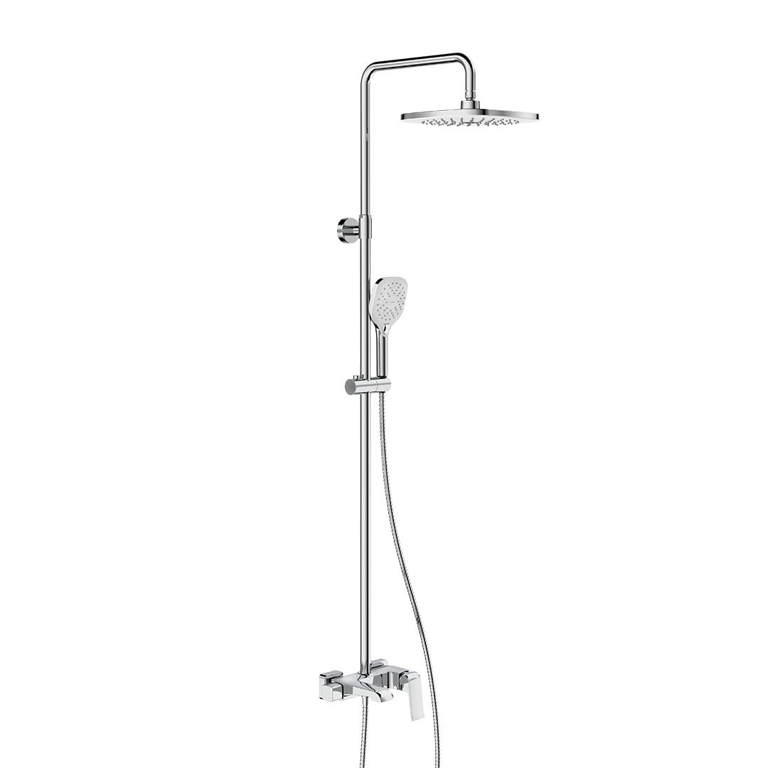 Душевая система со смесителем Gappo G2450-8 Хром (172105)