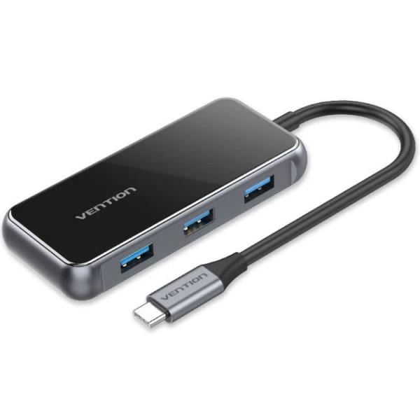 Док-станція Vention Mirrored Surface 6-in-1 USB3,1 Type-C-HDMI 60Hz/USB 3,0х3/RJ45/PD 87W (TFFHB)