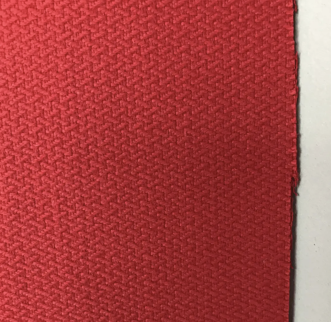 Ткань мебельная Linen Plus 61% лен 39% хлопок 155 см Красный (1880-1/1309)