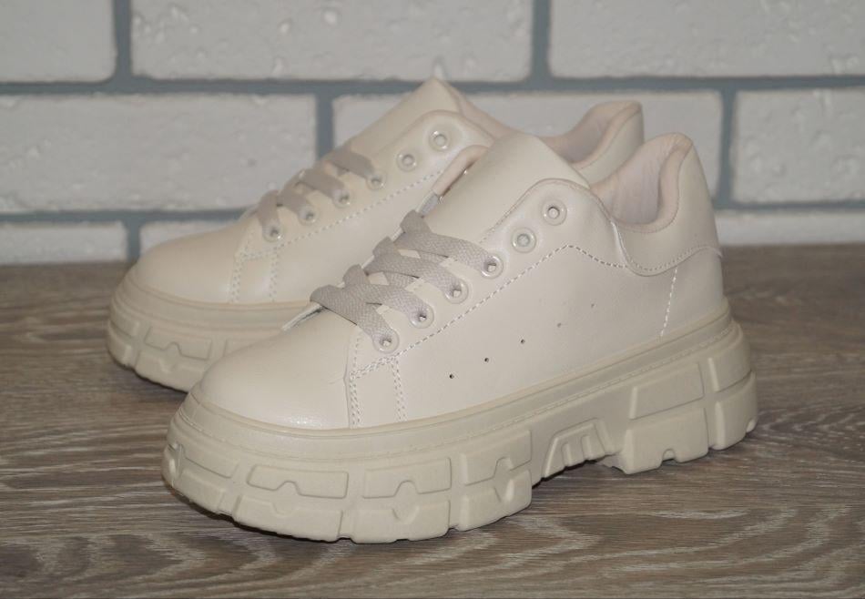 Кросівки Xifa 39 р. 24,5 см Бежевий (30267-39)