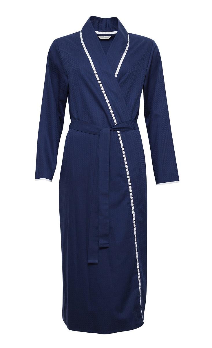 Халат женский Nora Rose Adele 1296 10 S Navy (5051877272118)