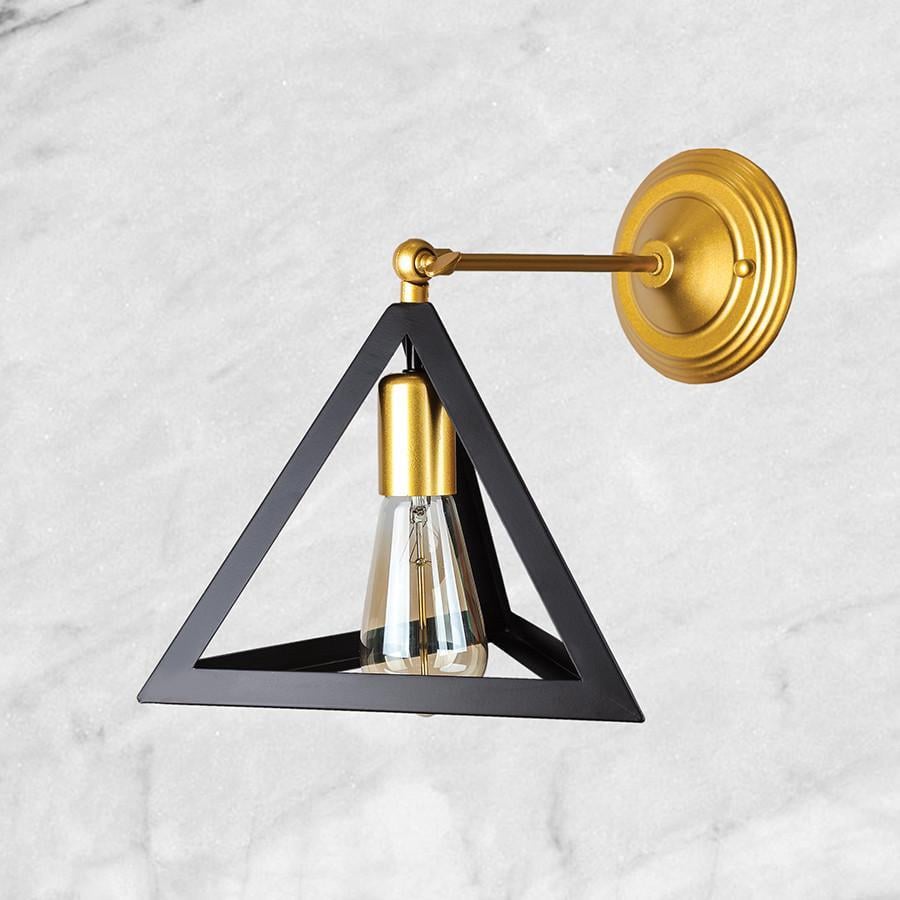 Бра металева Е27 (29-34- 56-W220F-1 GD+BK) Бра металева Е27 (29-34- 56-W220F-1 GD+BK)