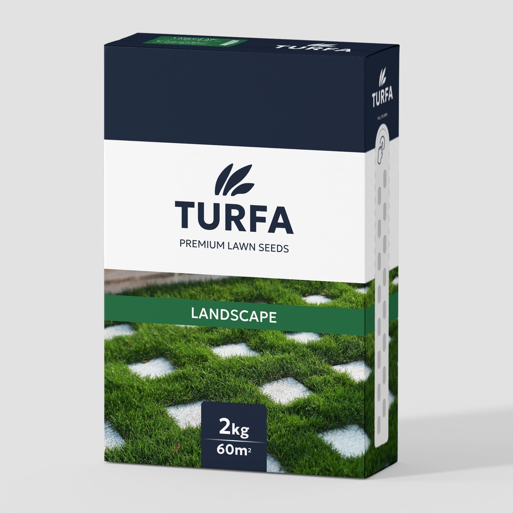 Семена газонной травы TURFA Landscape для ландшафтного дизайна 2 кг (1376)