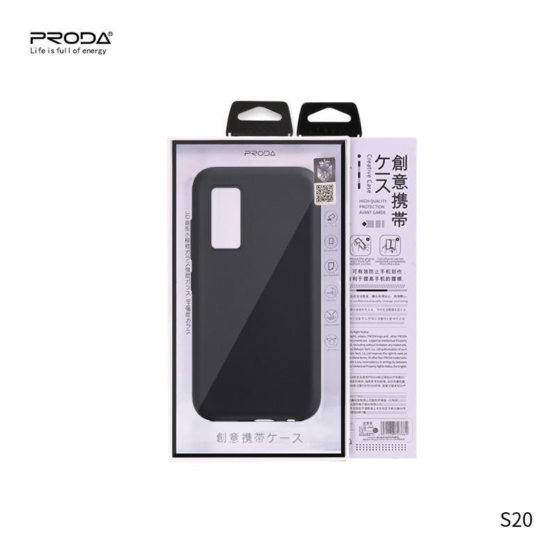 Панель Proda Soft-Case для Samsung S20 Black - фото 2