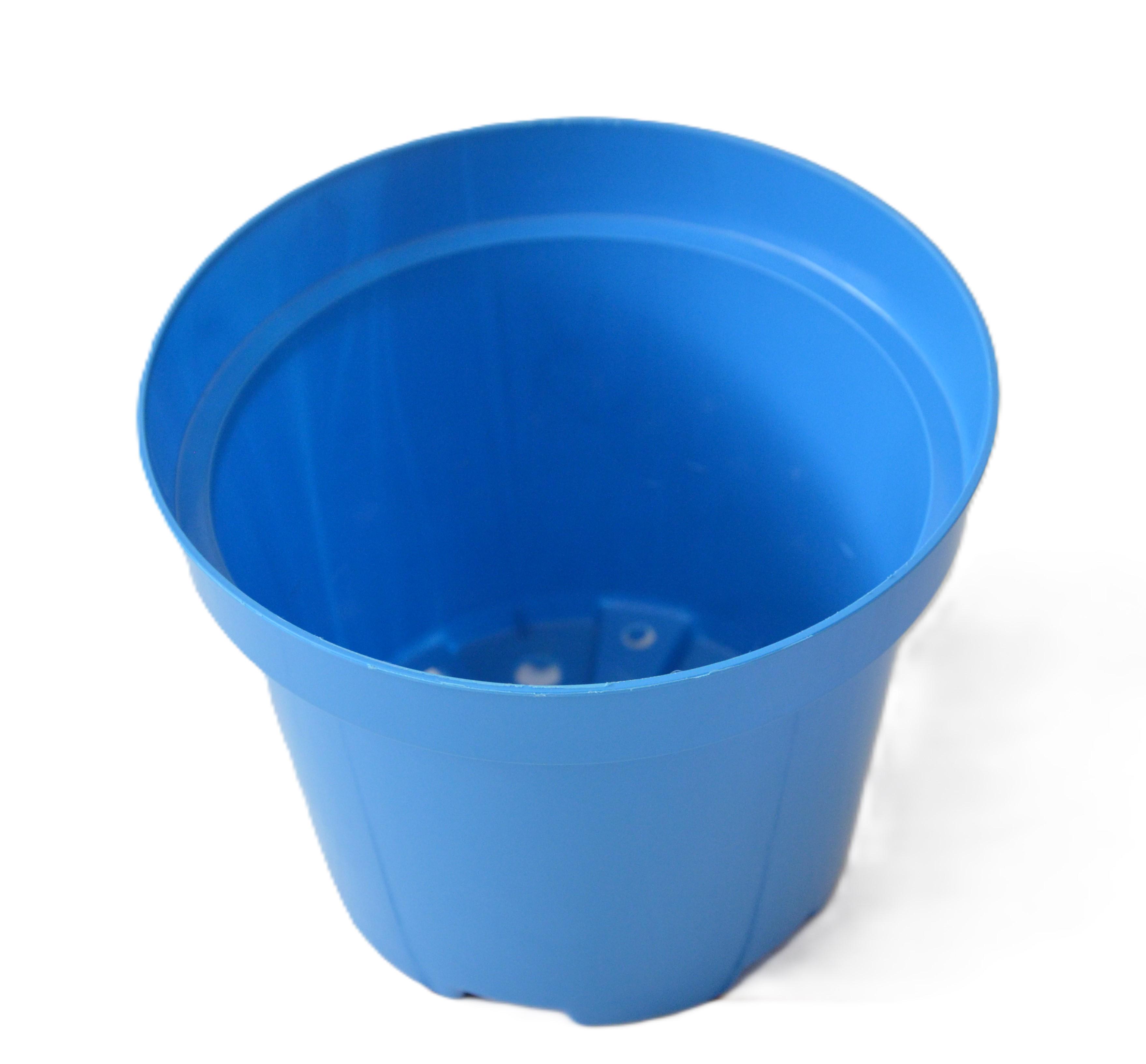 Горщик для розсади з отворами 2 л Блакитний (816ЛПГКК2ЛБЛ)