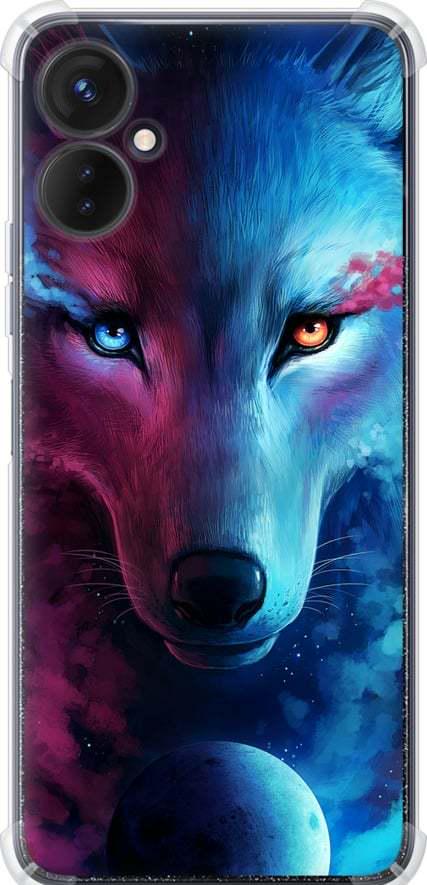 Чохол на Tecno Spark 9 Pro Арт-вовк (3999sp-2832-42517)