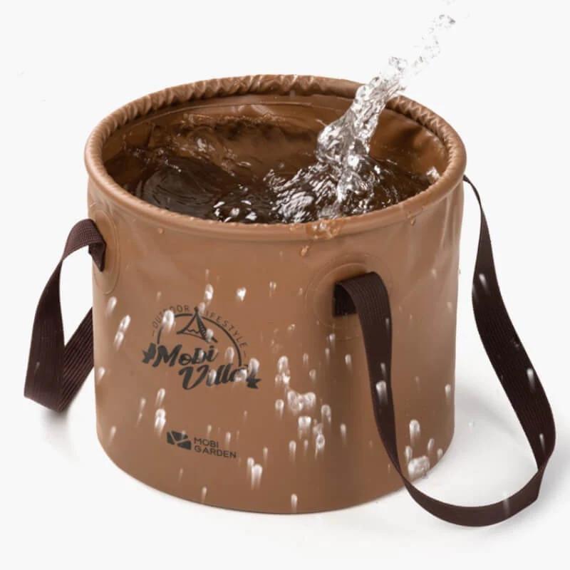 Відро складане Mobi Garden Bucket NX21674001 10 л Brown - фото 2