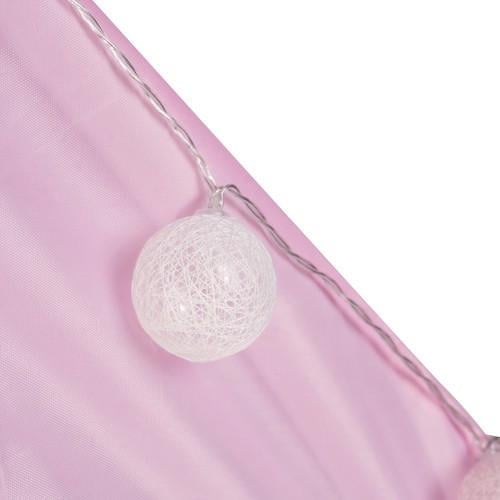 Детская палатка с фонариками Kruzzel 22653 Розовый - фото 5