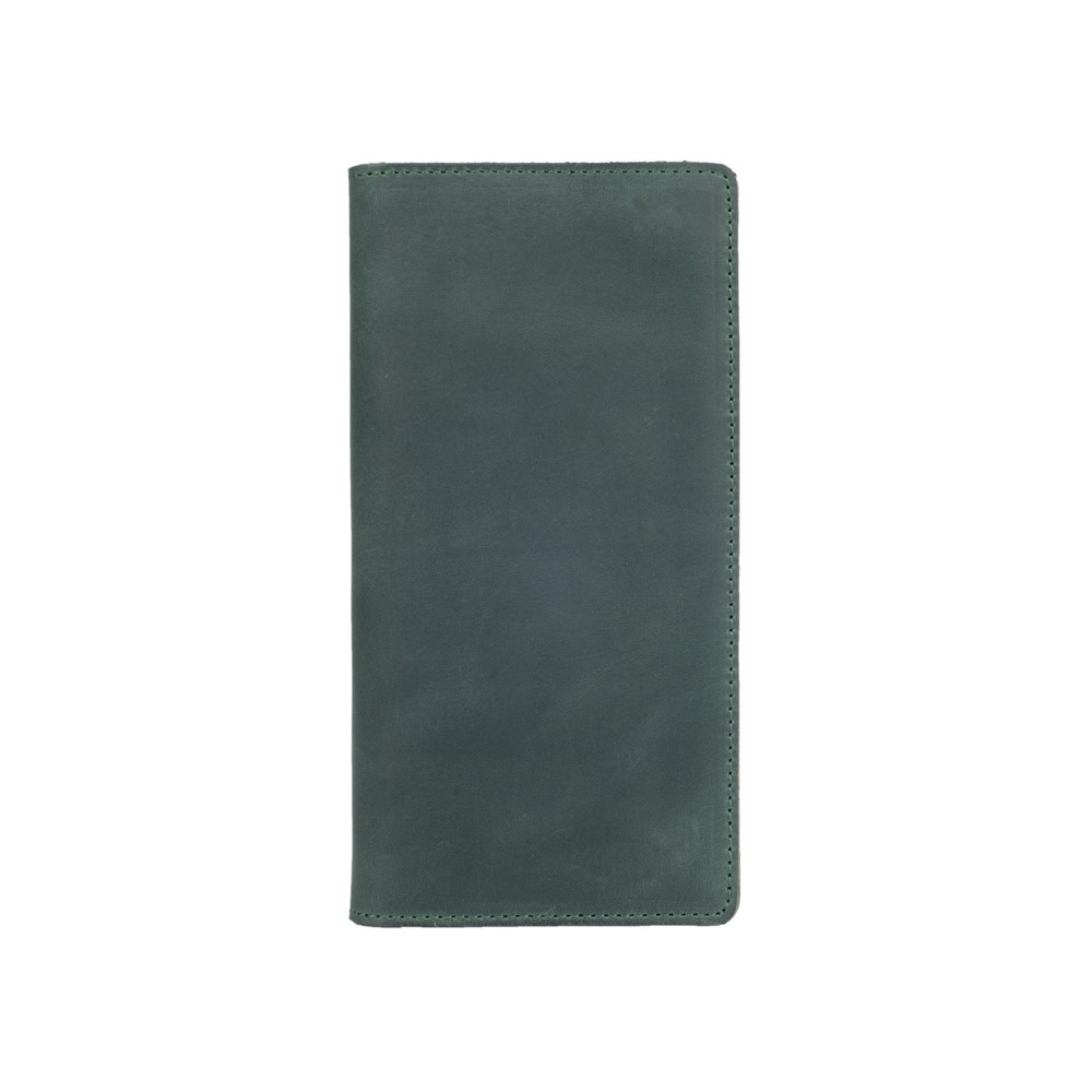 Кошелек из натуральной кожи на 14 карт Зеленый (WP-02-S19-5920-000)