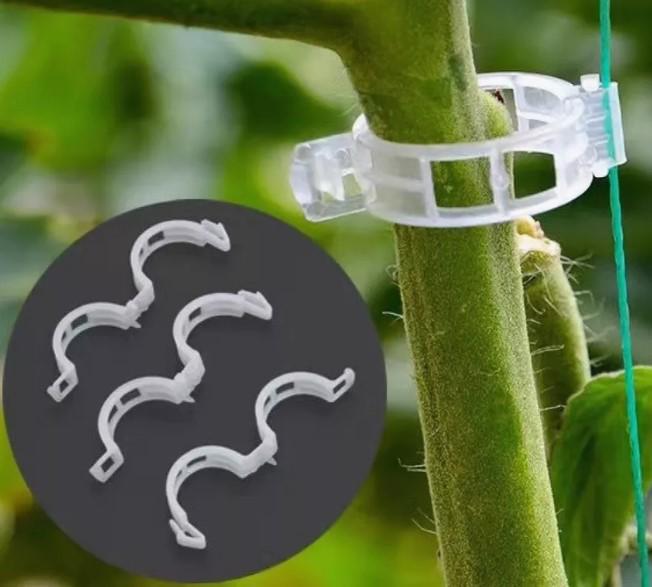 Клипсы для подвязки растений и винограда держатель томатов 25 мм 100 шт. (2104618523) - фото 3 Клипсы для подвязки растений и винограда держатель томатов 25 мм 100 шт. (2104618523) - фото 3