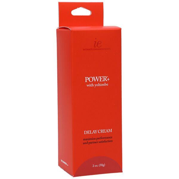 крем-пролонгатор Doc Johnson Power/with Yohimbe Delay Cream екстракт Йохимбе 56 г коробка (SO4541)