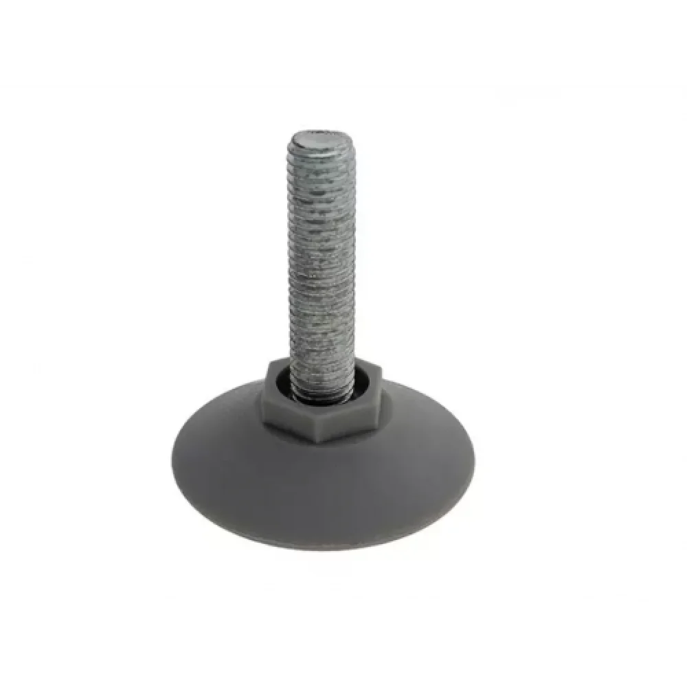 Меблева ніжка-опора Sigma регульована з різьбленням М10 мм 55 мм Сірий (MO0203)