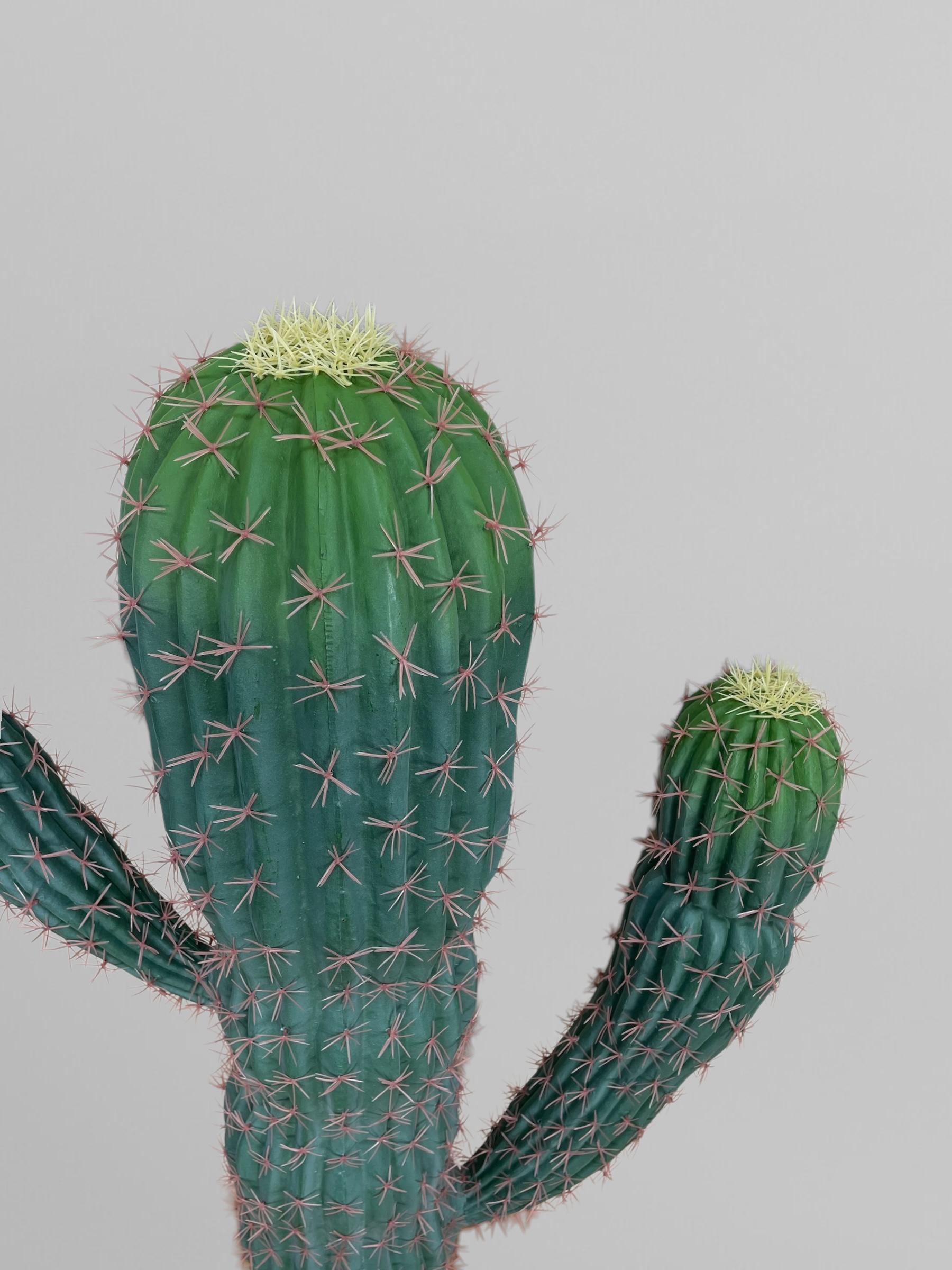 Искусственный декоративный кактус без горшка 130 см Зеленый (Р060010) - фото 5