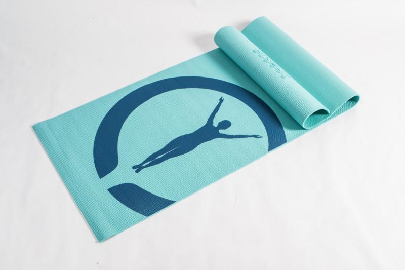 Килимок для йоги з принтом LiveUp PVC Yoga Mat (2-6-4432847)