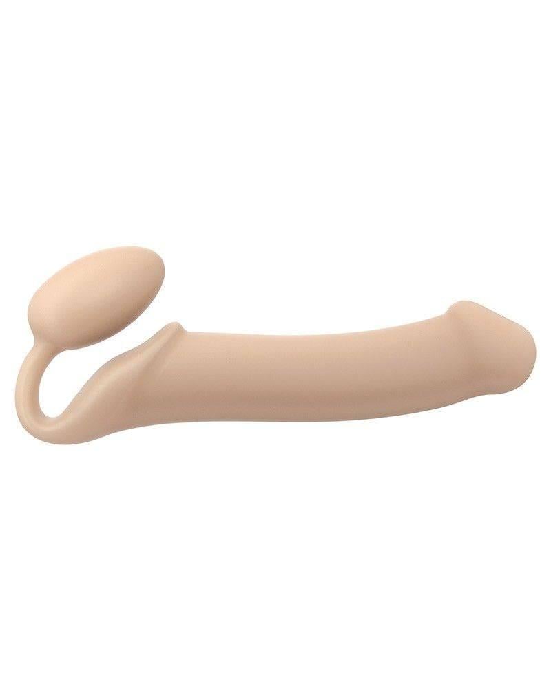 Страпон безремневой Strap-On-Me Flesh XL регулируемый d 4,5 см ( 38131636)