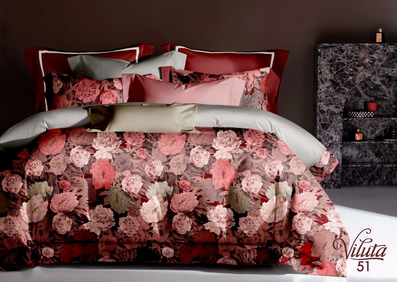 Постельное белье Viluta 51 сатин/египетский хлопок евро (24144) Постельное белье Viluta 51 сатин/египетский хлопок евро (24144)