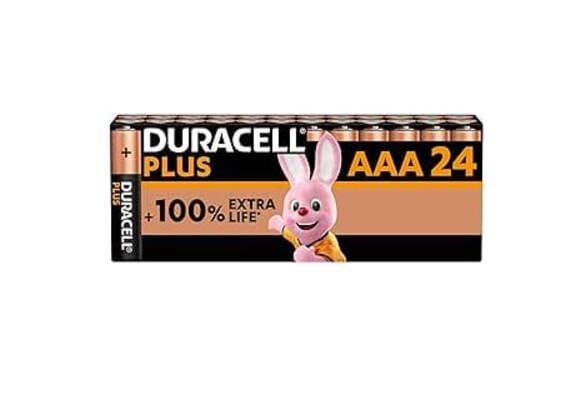 Батарейки лужні Duracell AAA/LR03 MN2400 24 шт.