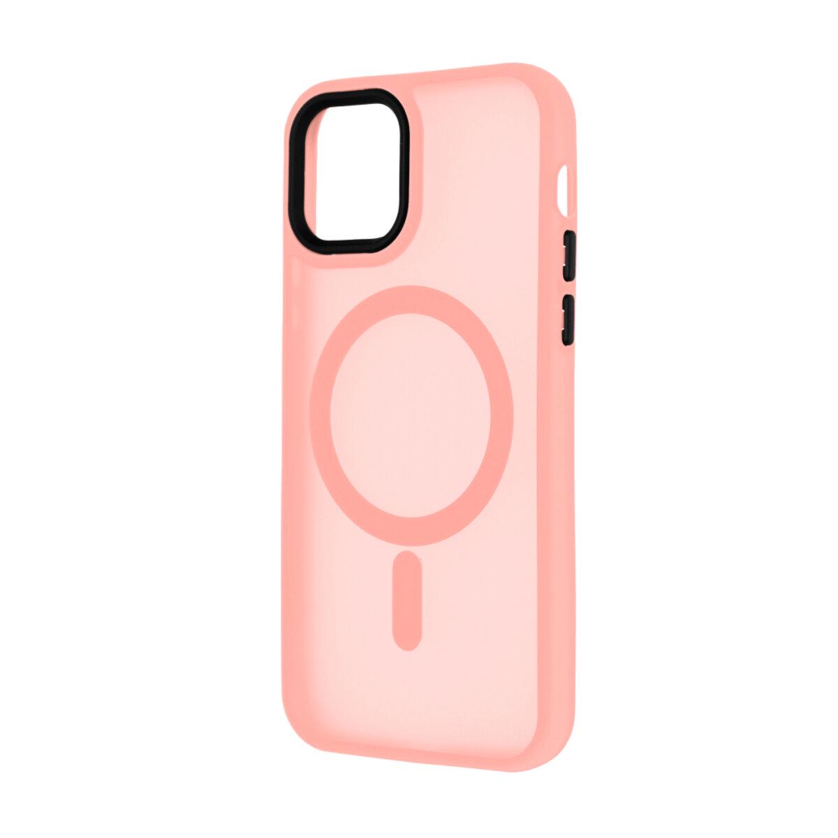 Противоударный чехол для Apple iPhone 12 Pro Cosmic Magnetic Color HQ / Pink