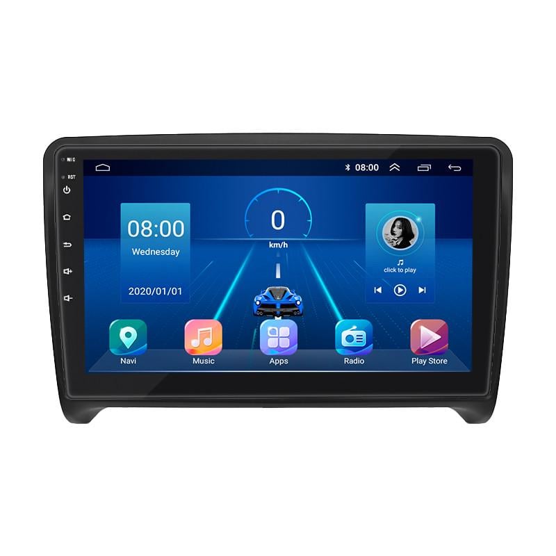 Автомагнитола штатная Lesko 4G/Wi-Fi/GPS для Audi TT II 8J Рестайлинг 2010-2014 2/32Gb 9" (1582770570)