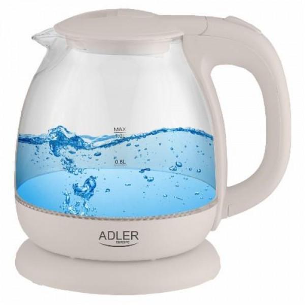 Чайник электрический Adler AD 1283C Cappuccino1L 1100W