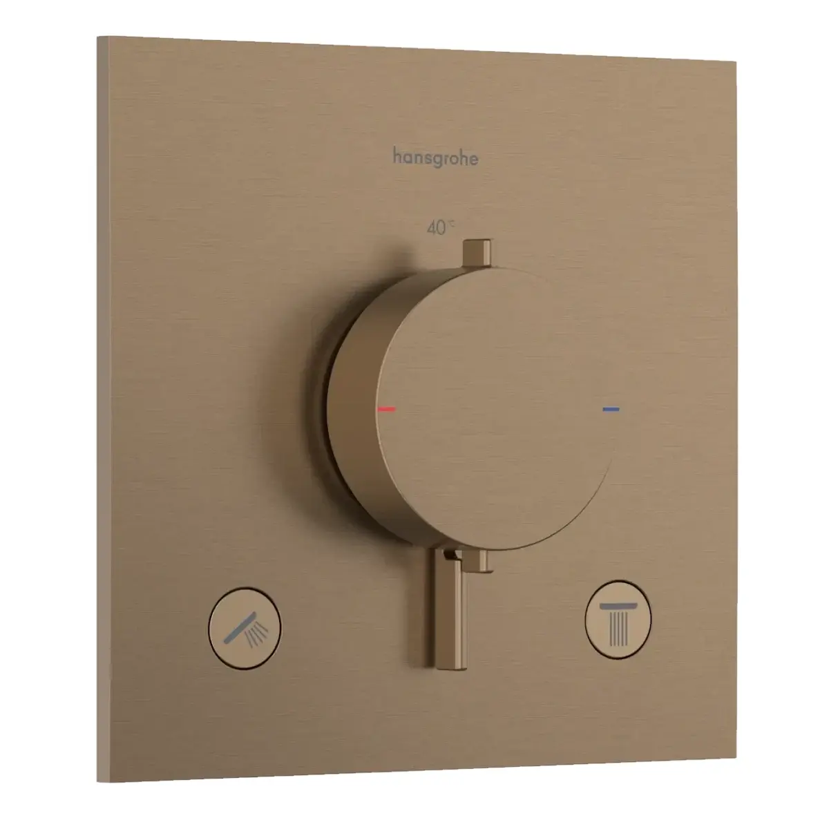 Смеситель для душа Hansgrohe Ecostat Comfort E термостатический Бронзовый матовый (33711140)