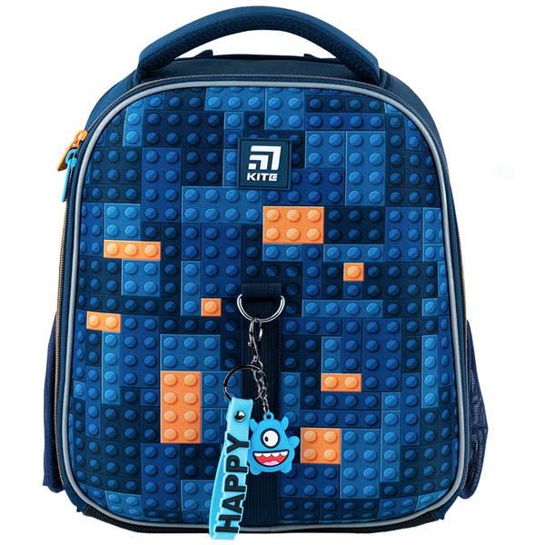 Рюкзак шкільний каркасний KITE Blocks 35х26х13,5 см (ЦБ-00027163)