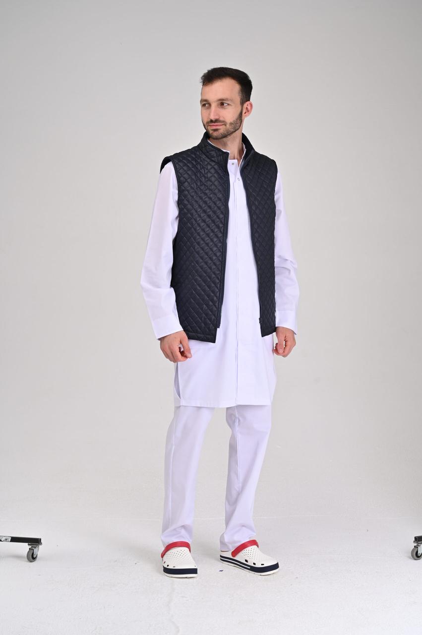 Жилет медичний чоловічий теплий TopLine Юкон 2 р. 46 Синій (31500-10-(46) - фото 2 Жилет медичний чоловічий теплий TopLine Юкон 2 р. 46 Синій (31500-10-(46) - фото 2