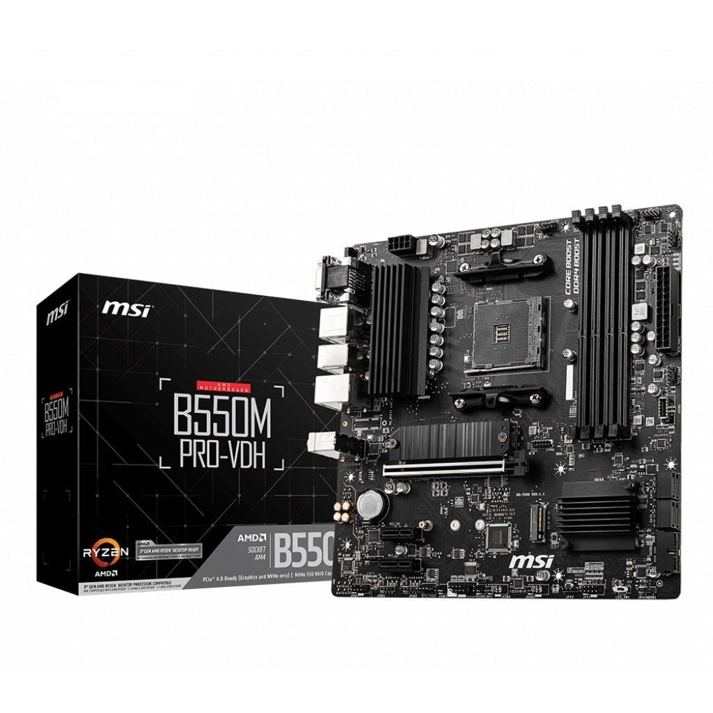 Материнська плата MSI B550M PRO-VDH (336445)