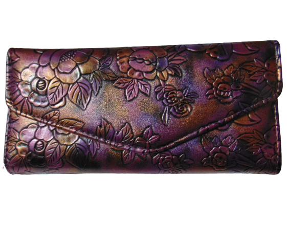 Кошелек женский на магните Boshinou 082 Сиреневый (1691716740)