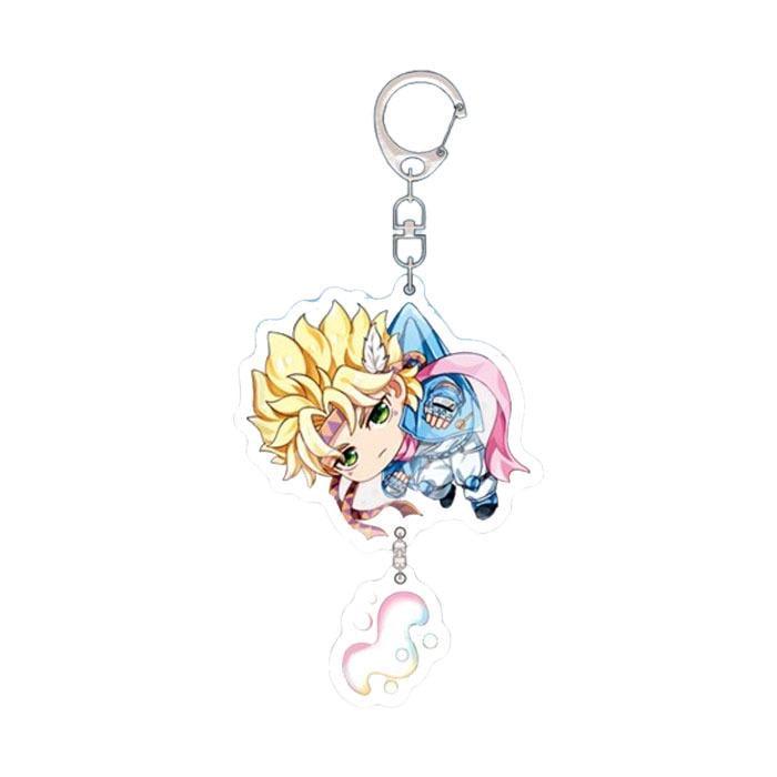 Брелок акриловий Dio Brando Неймовірні пригоди ДжоДжо JoJo's Bizarre Adventure (23656)