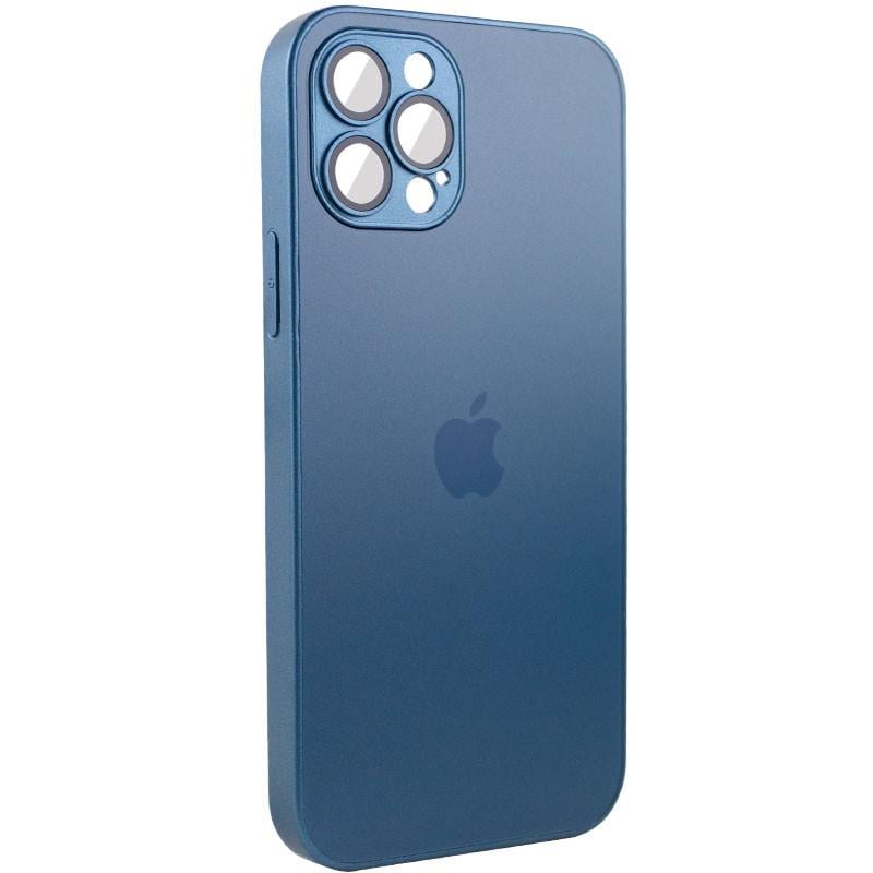 Протиударний Чохол TPU+Glass Sapphire matte case для Apple iPhone 11 Pro Max (6.5") Navy Blue - фото 2