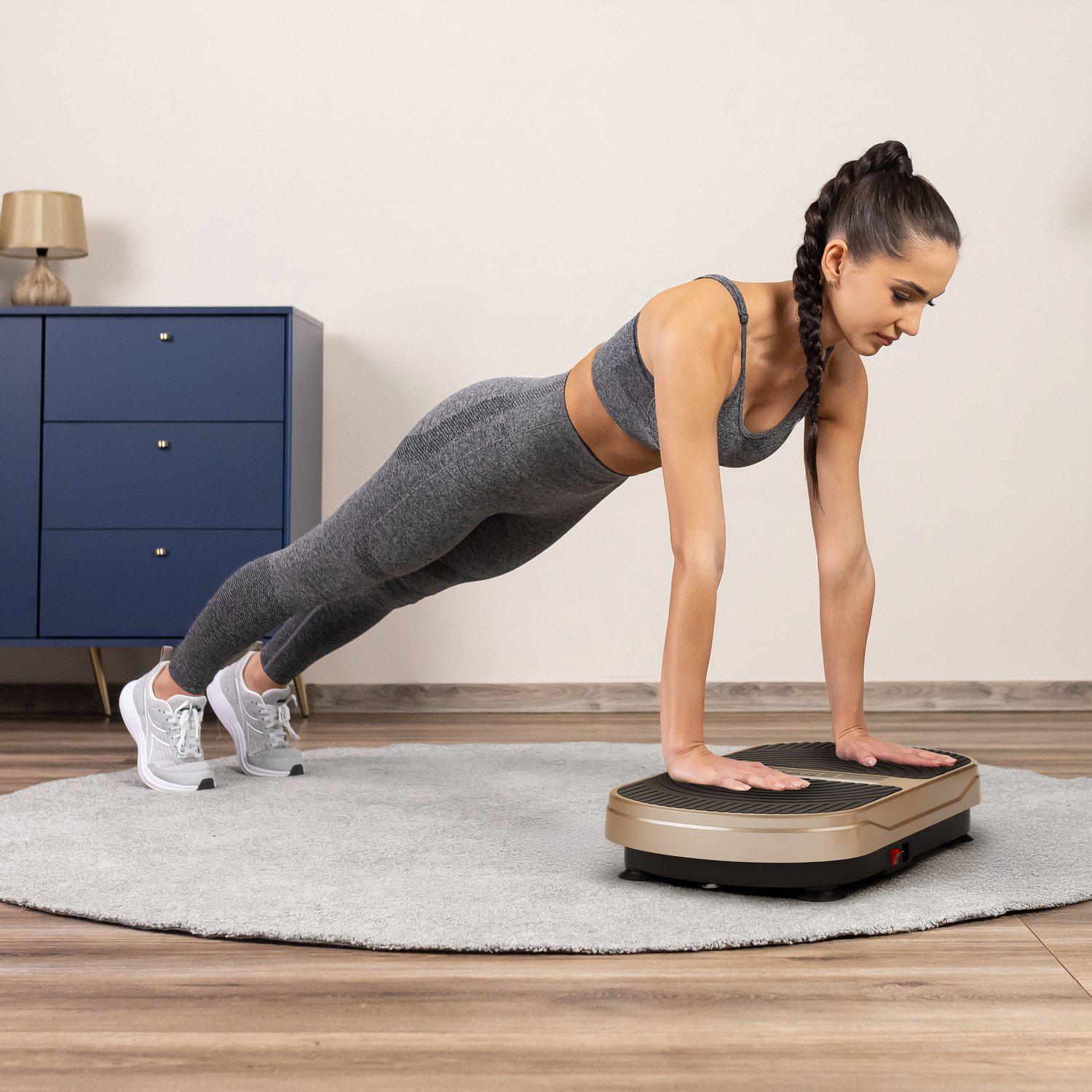 Вібраційна платформа Gymtek XP300 Золотистий (30477495) - фото 5 Вібраційна платформа Gymtek XP300 Золотистий (30477495) - фото 5