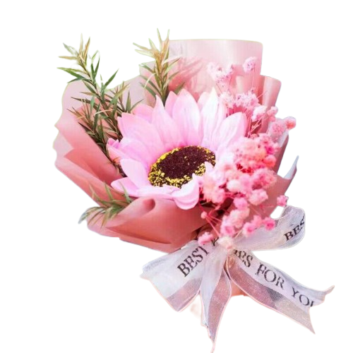 Букет сухоцвітів декоративний міні формат (К1602)