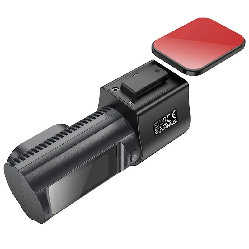 Відеореєстратор Hoco DV8 2K Display Hidden Driving Recorder with rear camera Black - фото 3