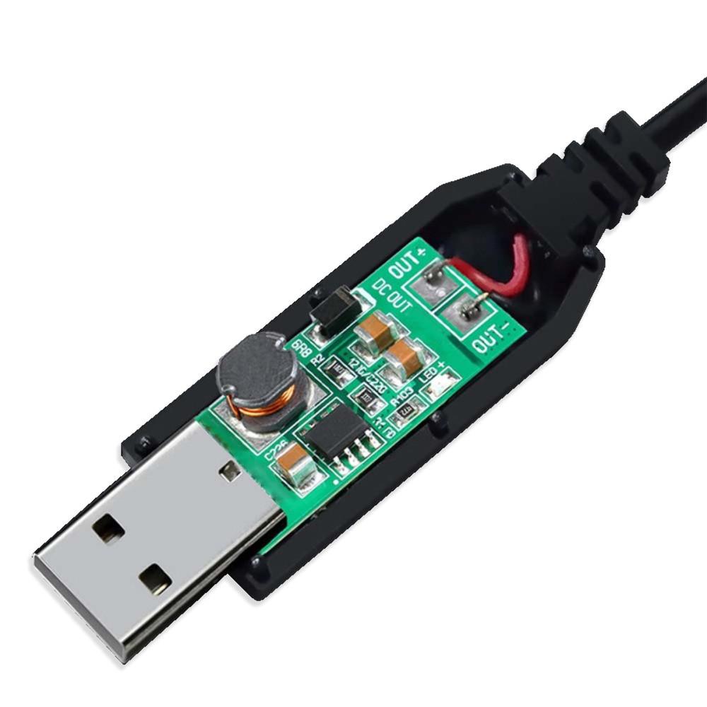 Кабель для роутера від повербанка USB 12V DC 2,1x5,5 мм (2321789048) - фото 8