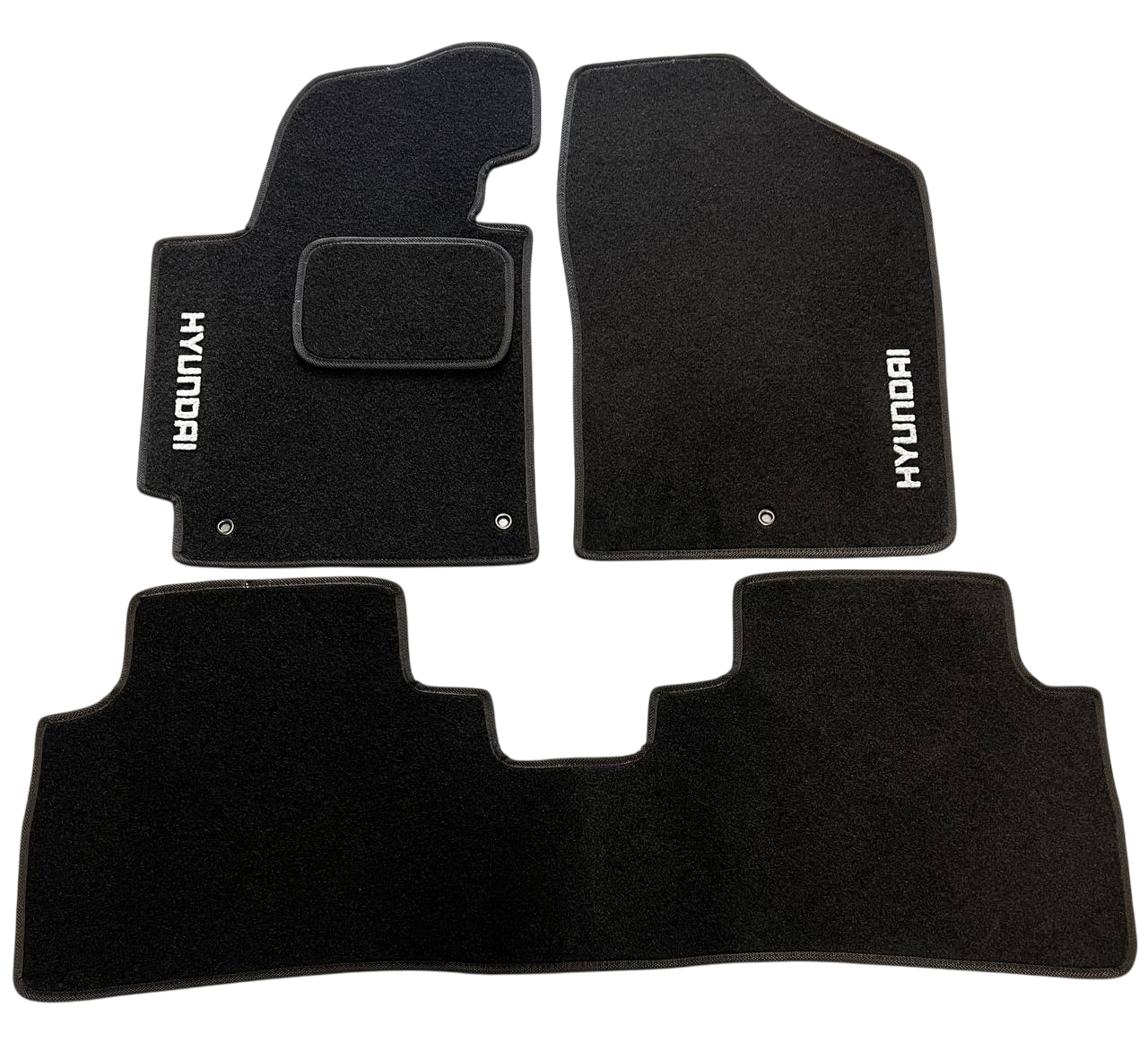 Килимки в салон ворсові для Hyundai Elantra 2011-2015 BLCCR1219 5 шт. Чорний (27327224)