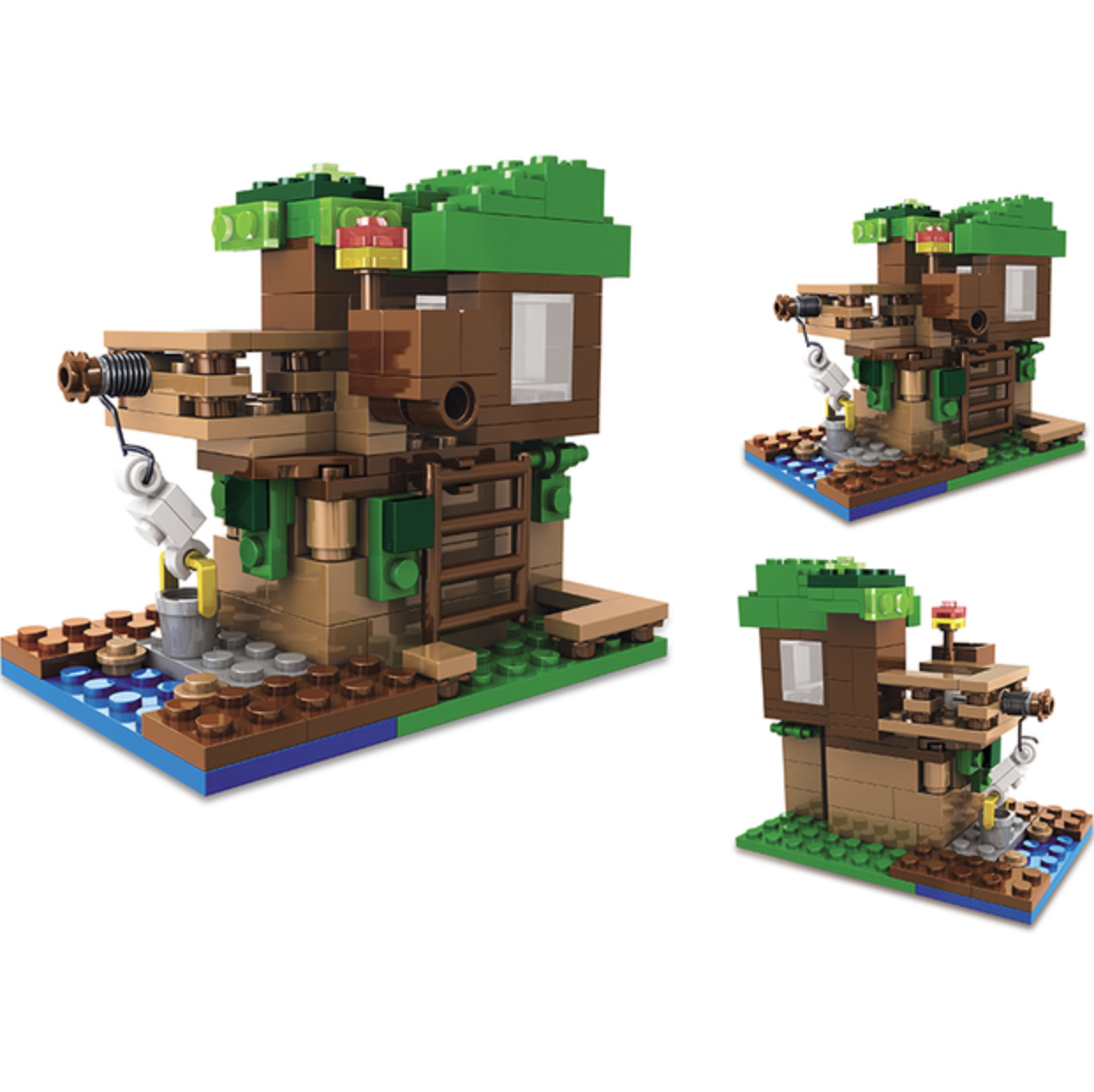 Конструктор My World Будинок на дереві 178 деталей (SJ81004) - фото 7