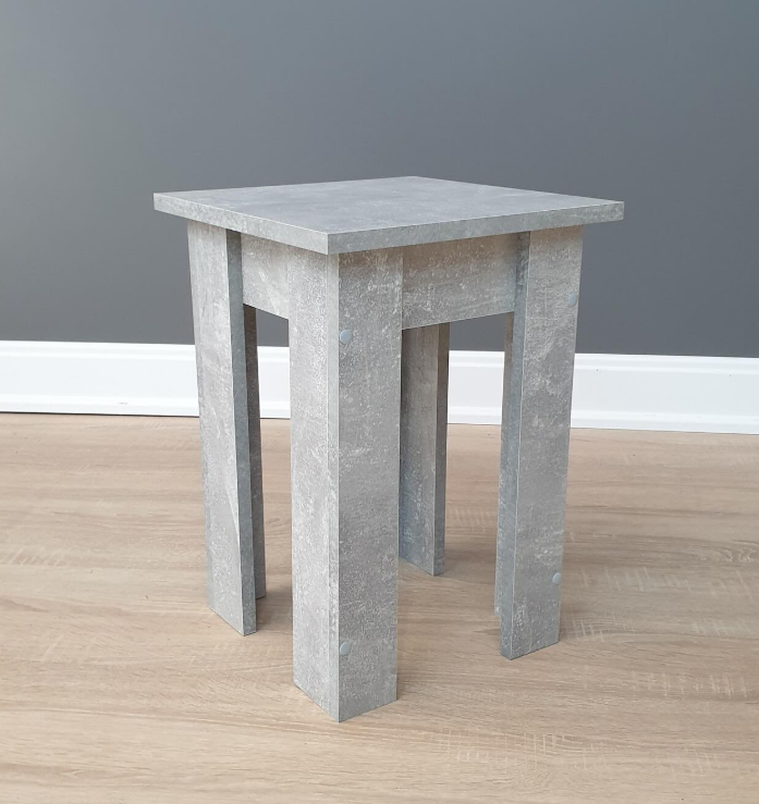 Табурет 320х320х450 мм Бетон - фото 1 Табурет 320х320х450 мм Бетон - фото 1