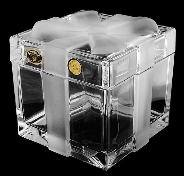 Шкатулка Bohemia Подарок с бантом (55610/69070/072)