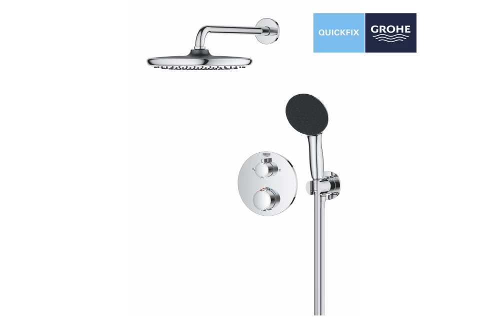 Душова система Grohe QuickFix Precision Grohtherm 34883000 (22819702) - фото 4 Душова система Grohe QuickFix Precision Grohtherm 34883000 (22819702) - фото 4