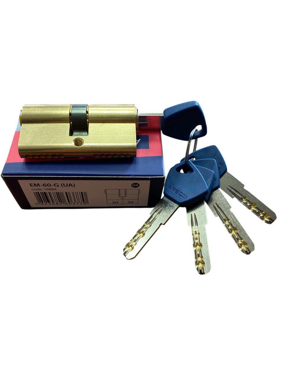Циліндровий механізм Apecs EM-60-G - фото 3