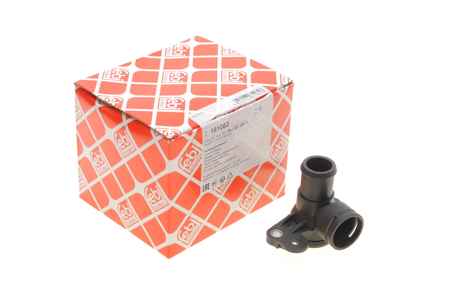 Фланец системы охлаждения FEBI BILSTEIN для VW Golf V/VI/Passat/Tiguan 1.8TSI/2.0TSI 07- 181082