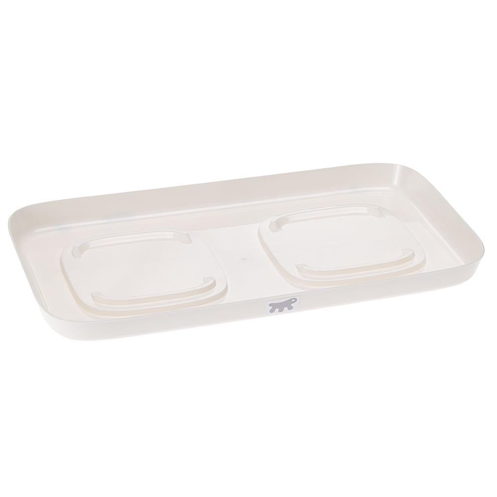 Миски на подставке для собак и кошек Ferplast Glam Tray S 40х23x5,5 см 0,8 л Коричневый/Белый (71908521) - фото 4