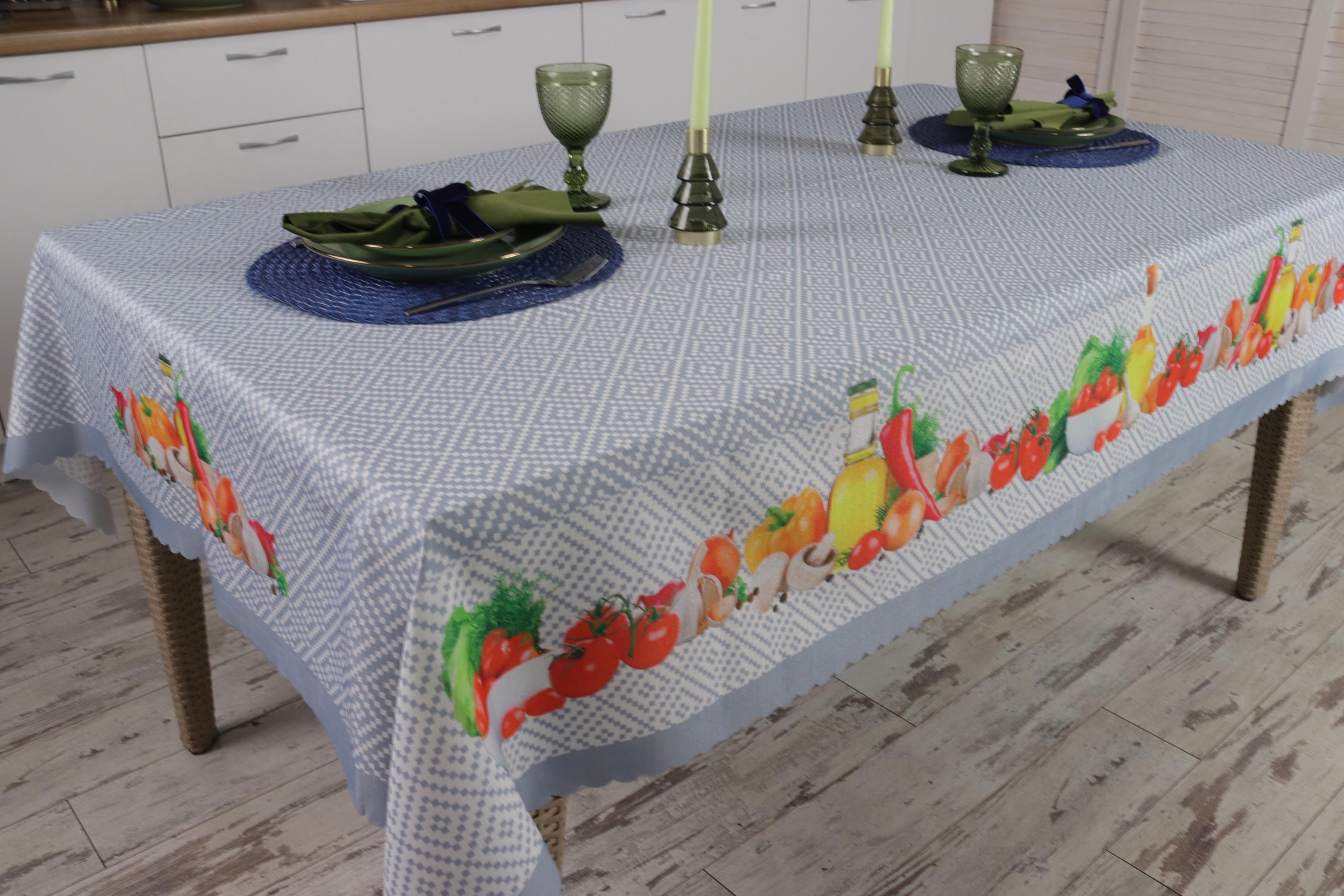 Скатерть кухонная Tropik Golden Laurel 120x150 см (8828-3) - фото 3 Скатерть кухонная Tropik Golden Laurel 120x150 см (8828-3) - фото 3