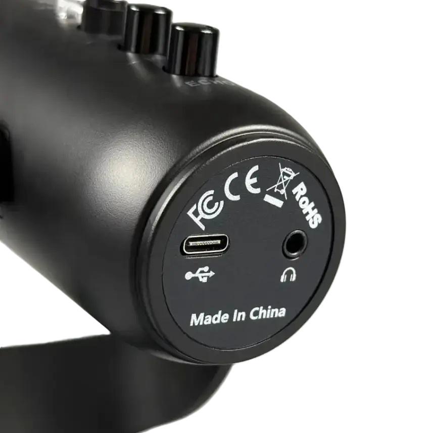 Микрофон студийный MU900 RGB USB Plug&Play Black (30674508) - фото 3 Микрофон студийный MU900 RGB USB Plug&Play Black (30674508) - фото 3