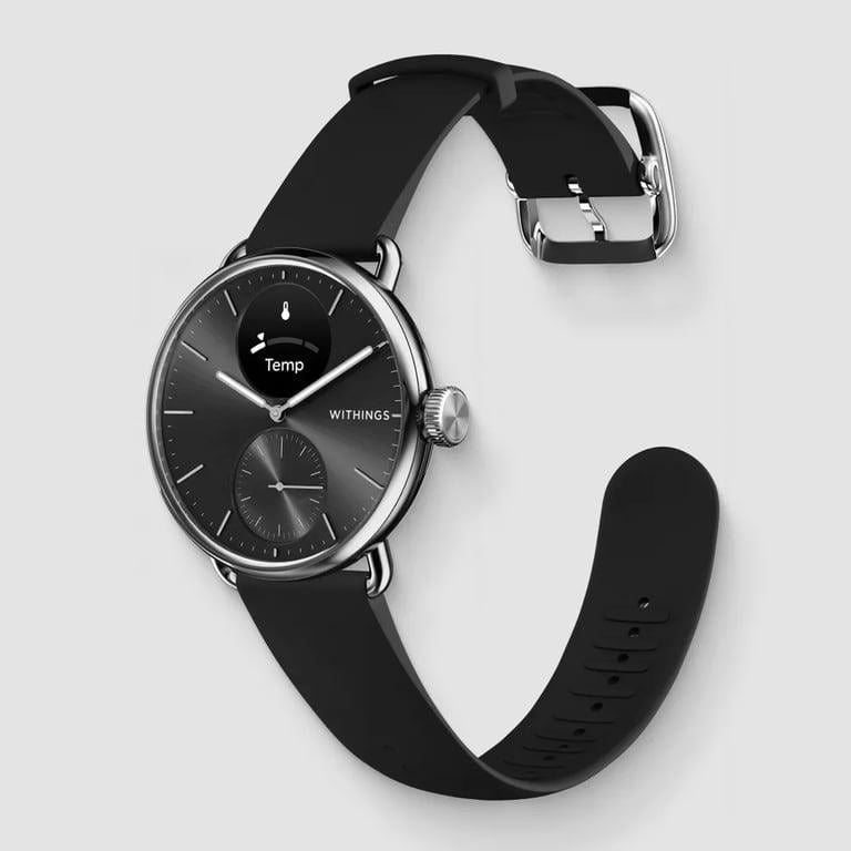 Смарт-годинник Withings ScanWatch 2 38 мм Steel Black (613276)