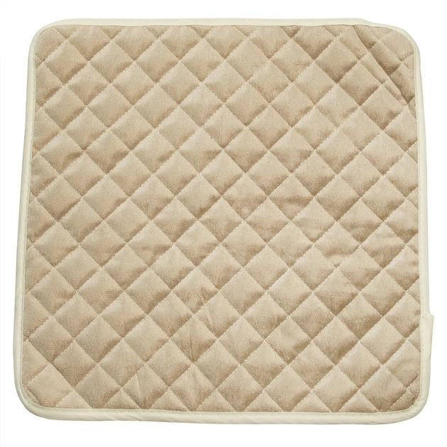 Подушка на стул 39x39 см Бежевый (1010813-Beige)