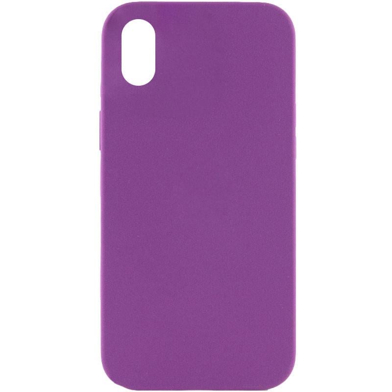 Противоударный Чехол Silicone Case Full Protective (AA) для Apple iPhone XR (6.1") Grape