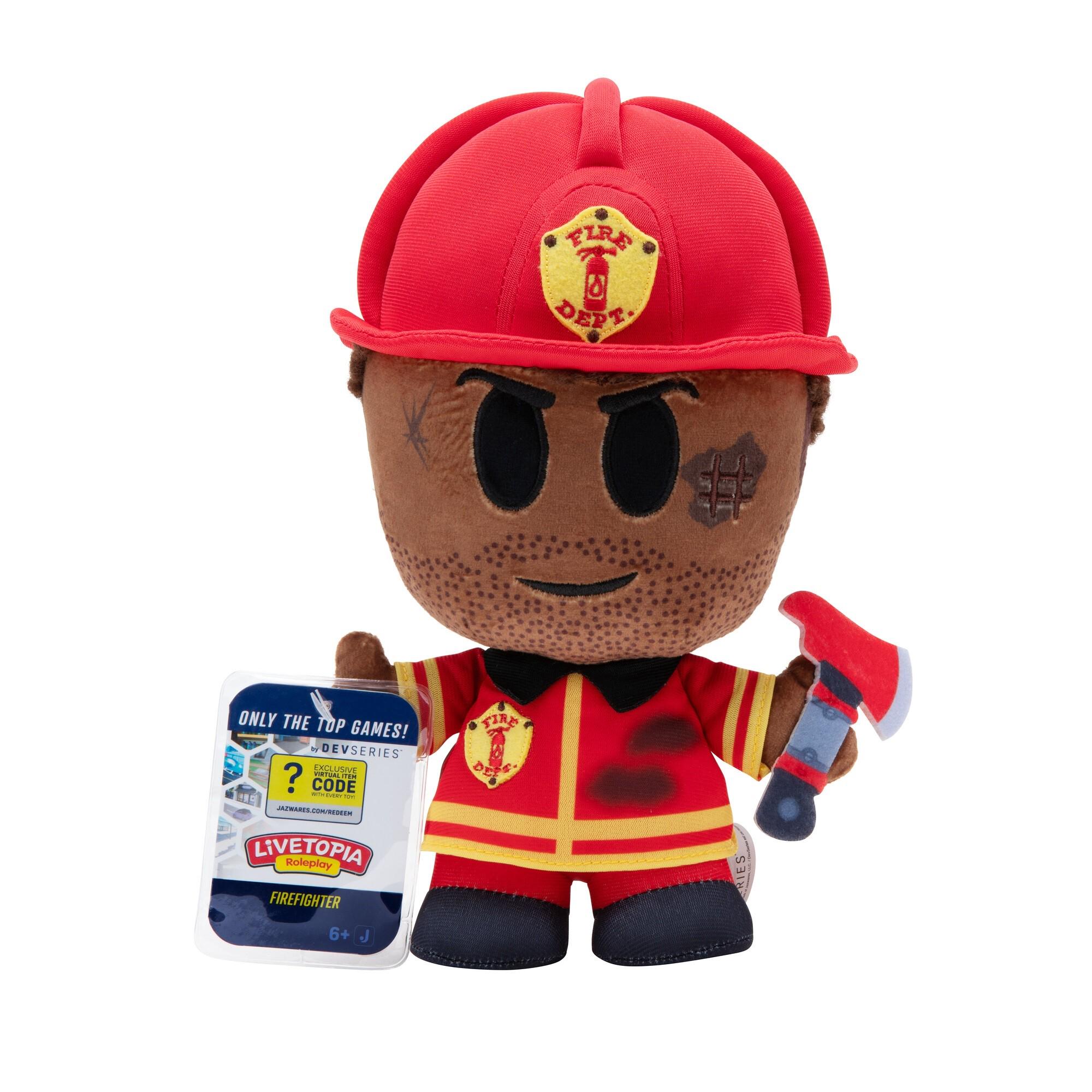 Мягкая игрушка DevSeries Collector Plush Livetopia Firefighter 20 см (CRS0014)